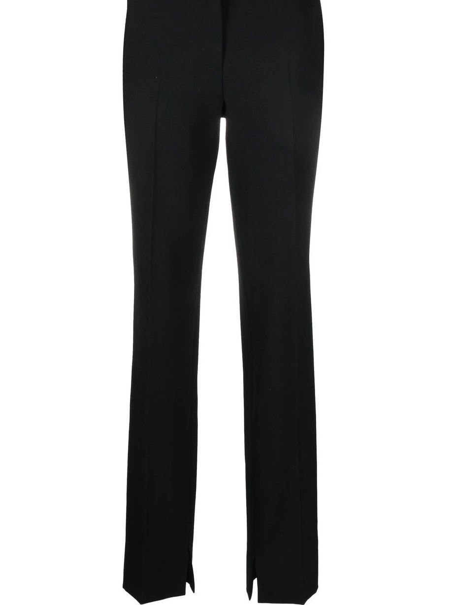Affordable Women McCartney Stella split-cuff trousers slim-cut 0802